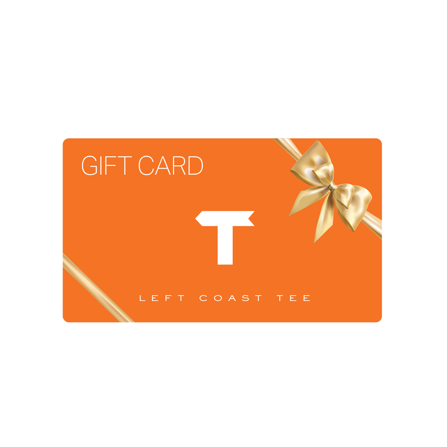 The Left Coast Tee Gift Card