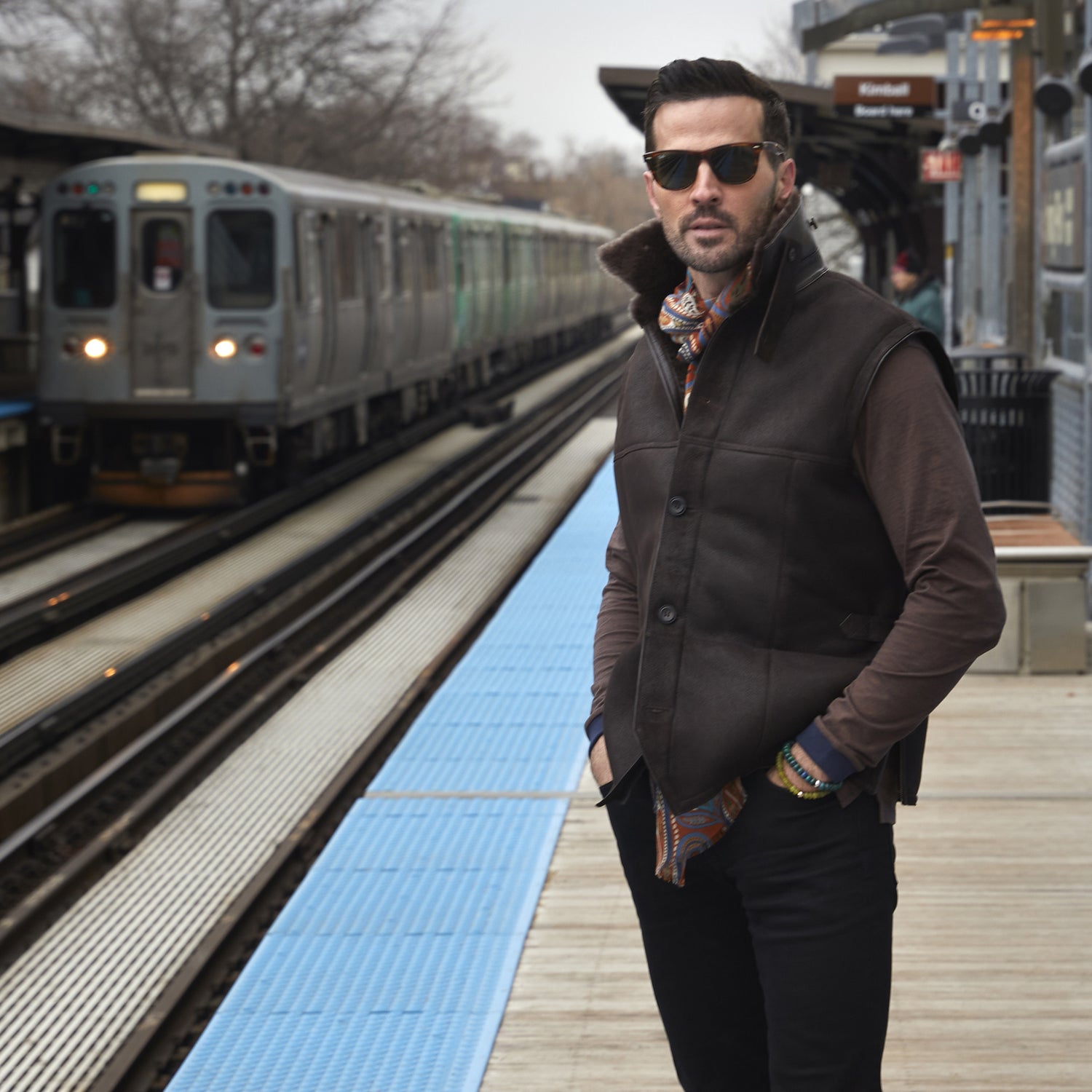 Santa Fe Shearling Vest