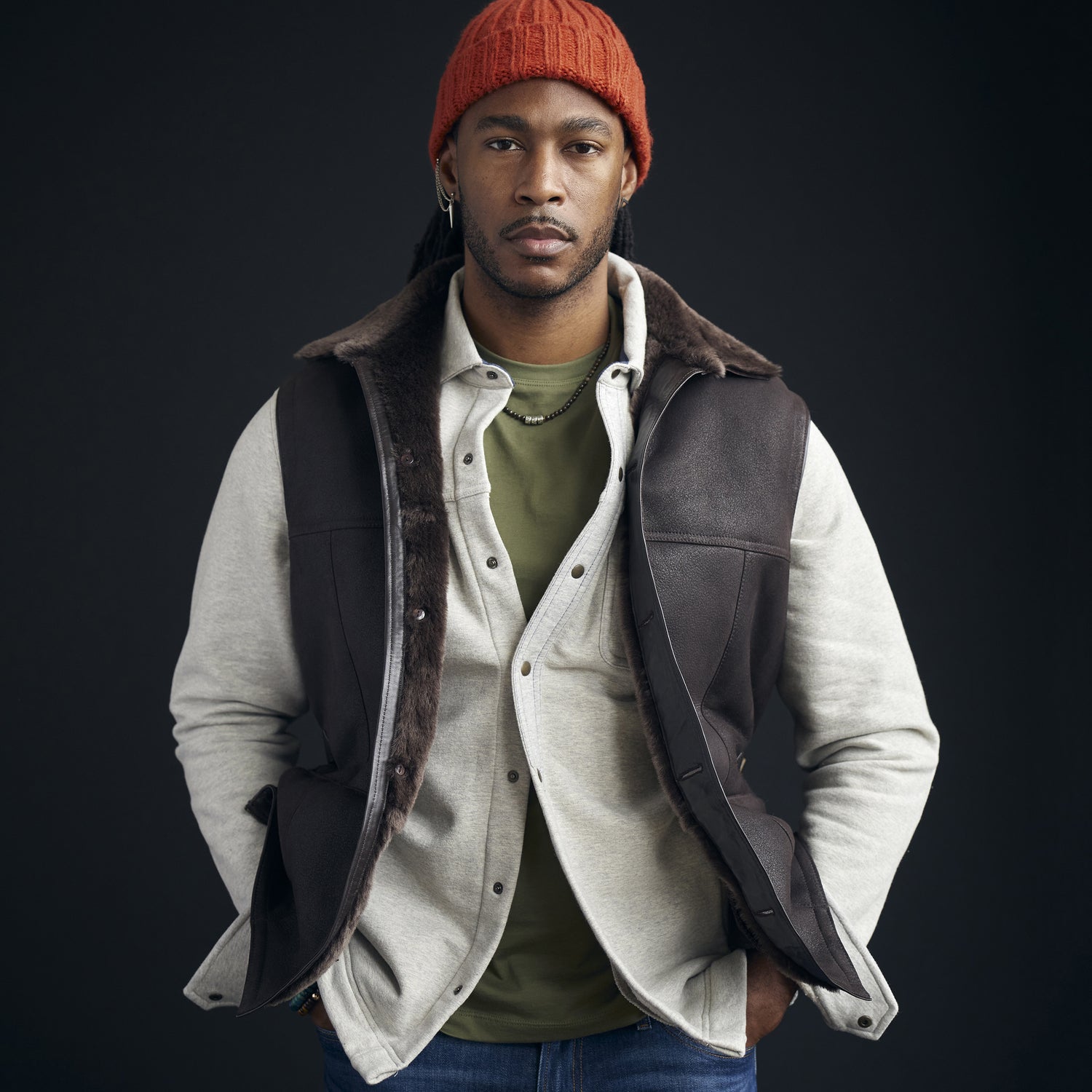 Santa Fe Shearling Vest