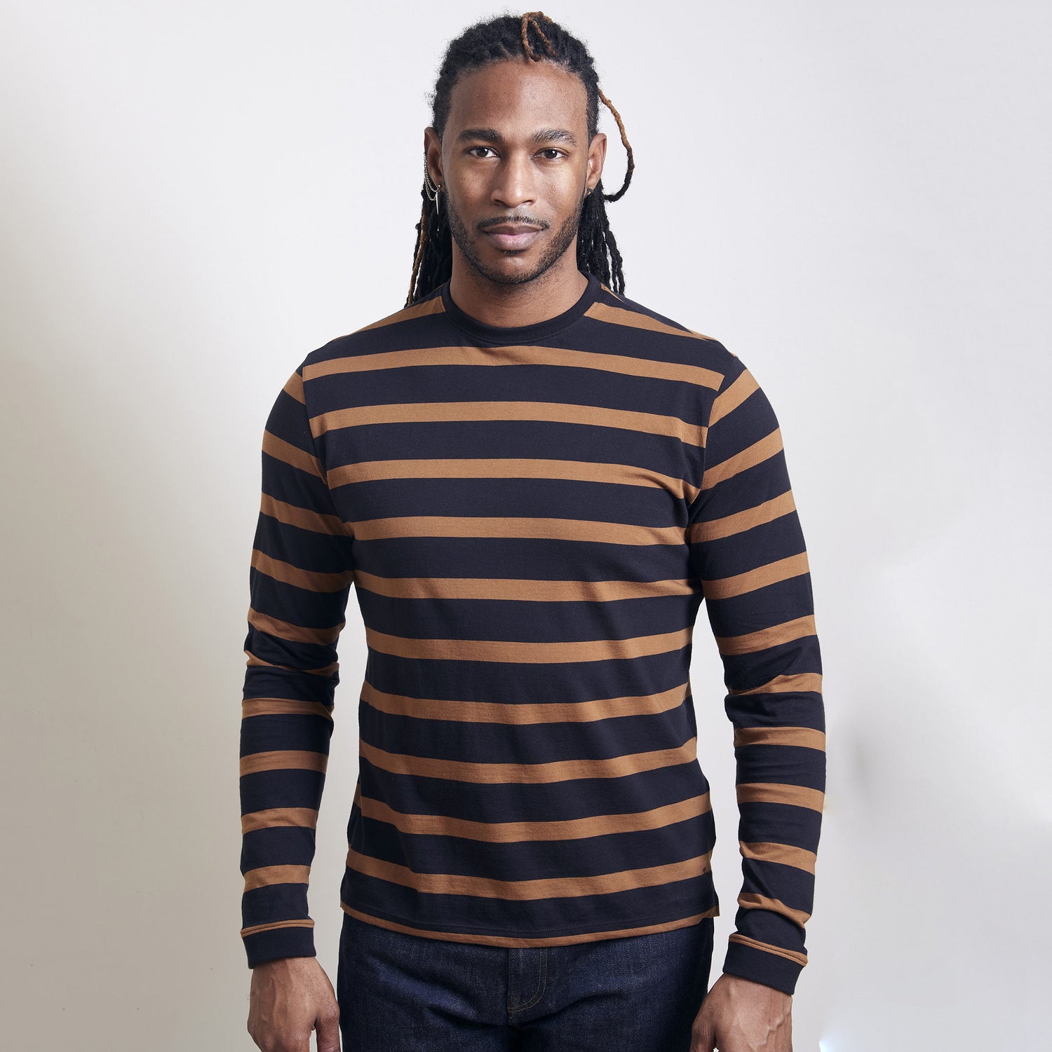Palisades Crew Long Sleeve Tee Shirt