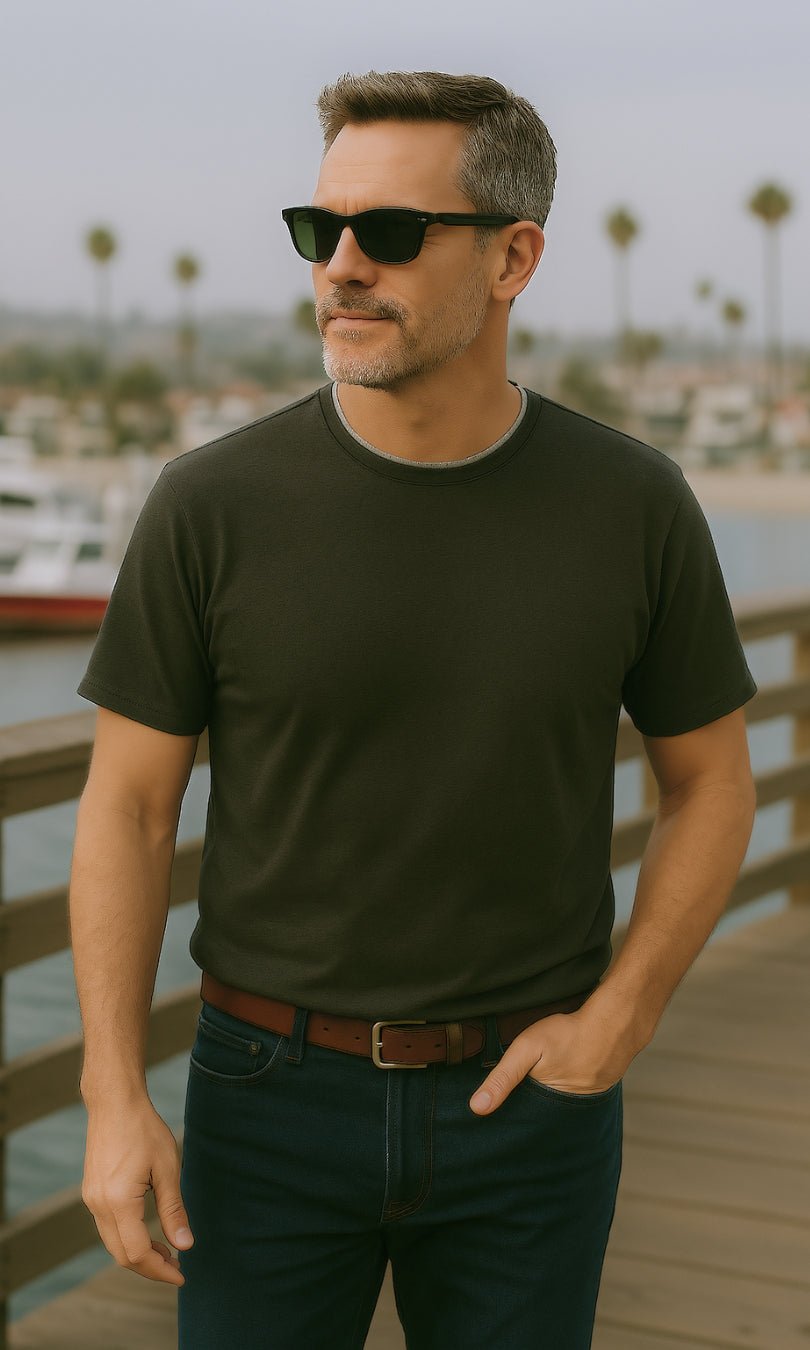 Kipa Short Sleeve Pique Crewneck