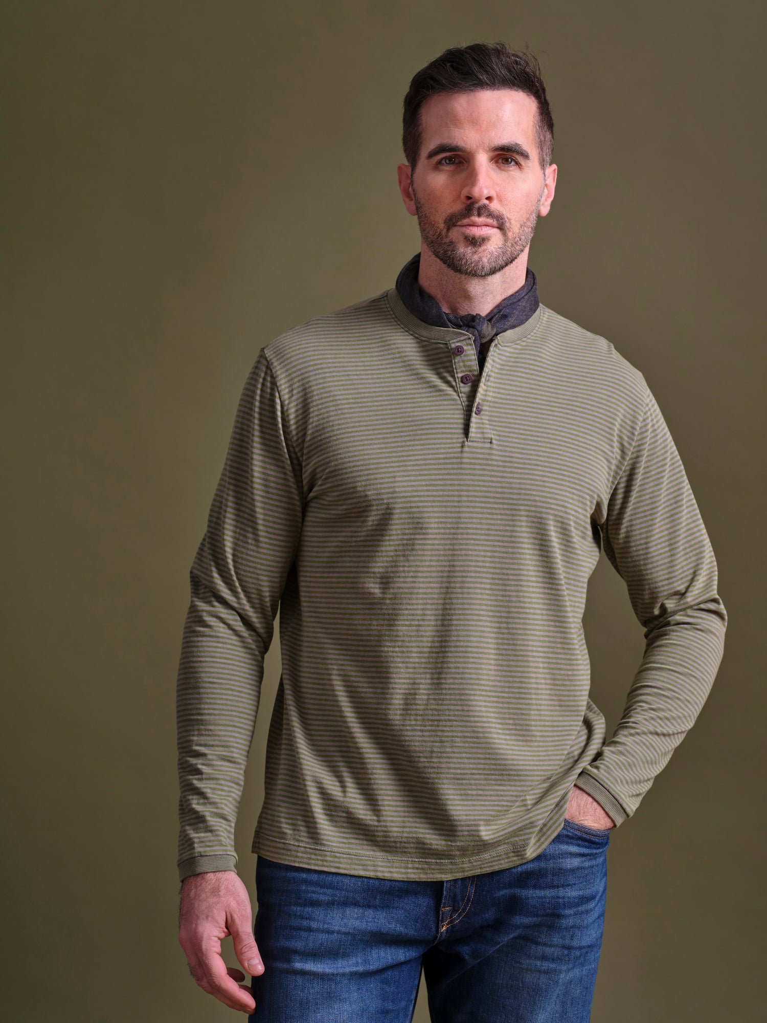 Pacific Edge Long Sleeve Henley