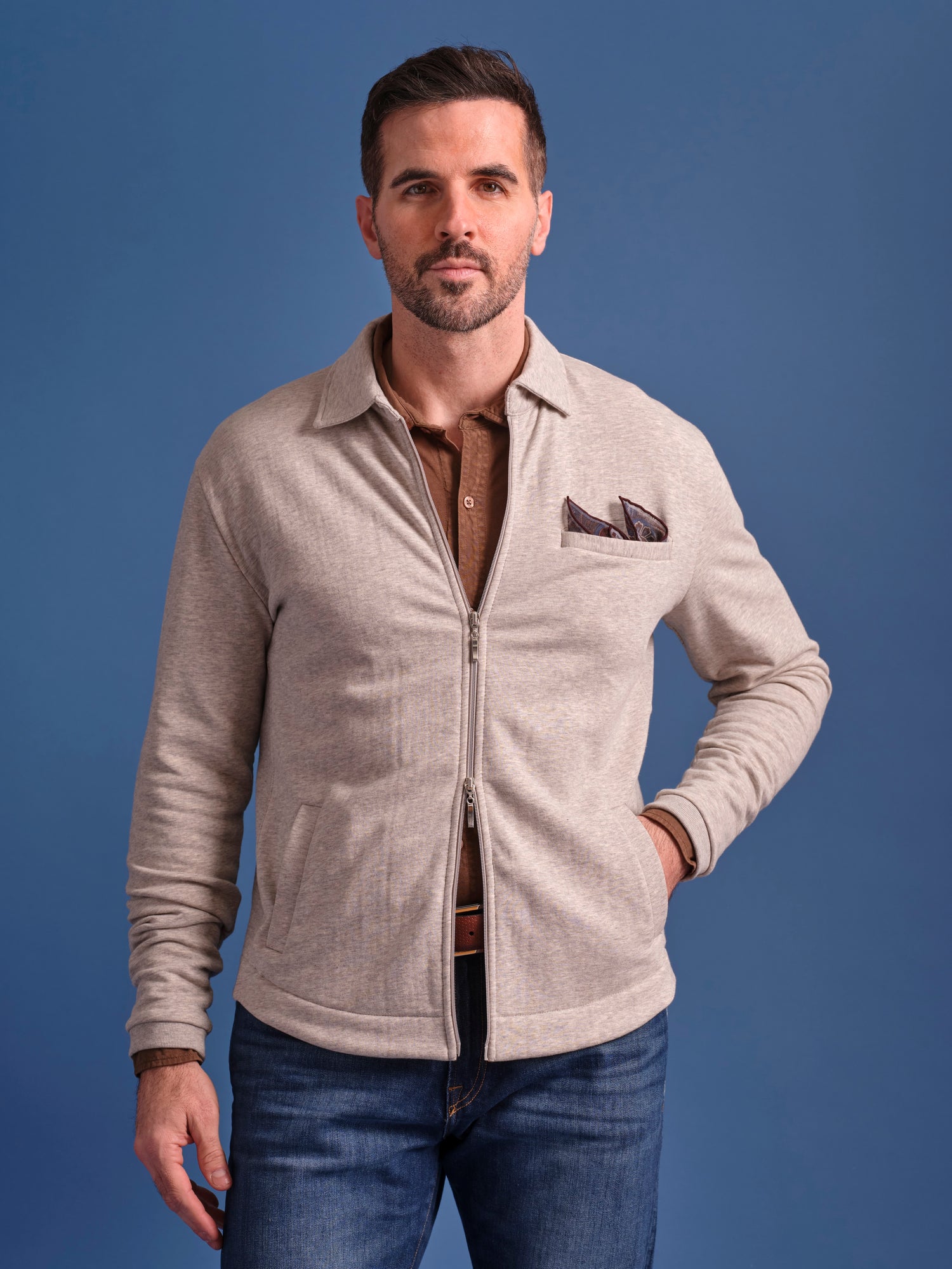 Bixby Bridge-Full Zip Overshirt