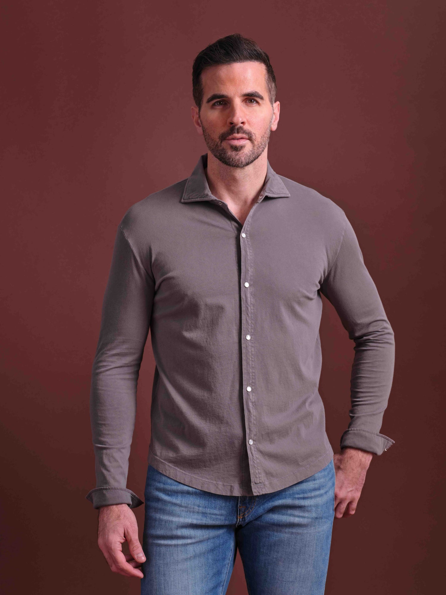 Big Sur Long Sleeve Snap Front Shirt