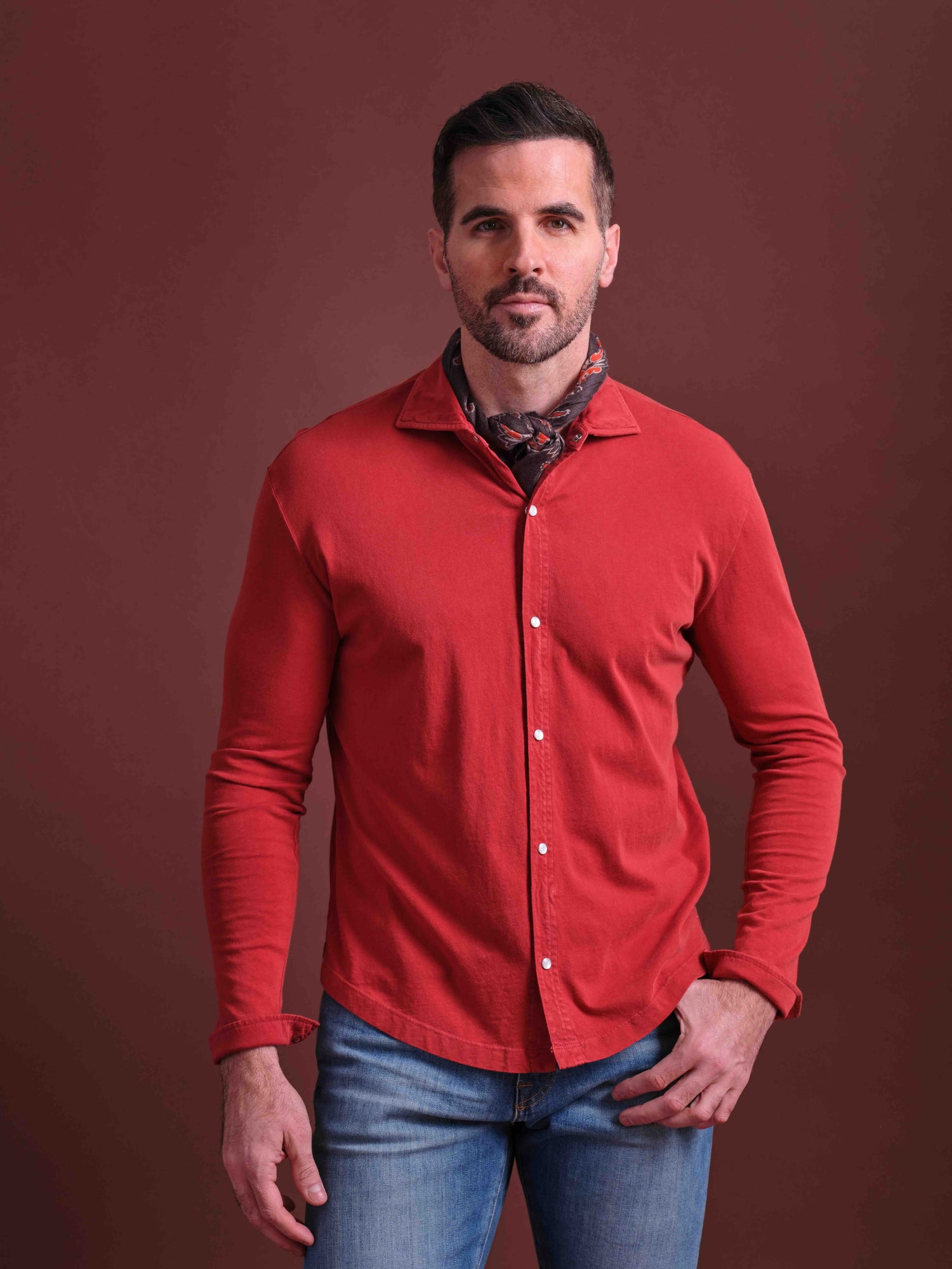 Big Sur Long Sleeve Snap Front Shirt