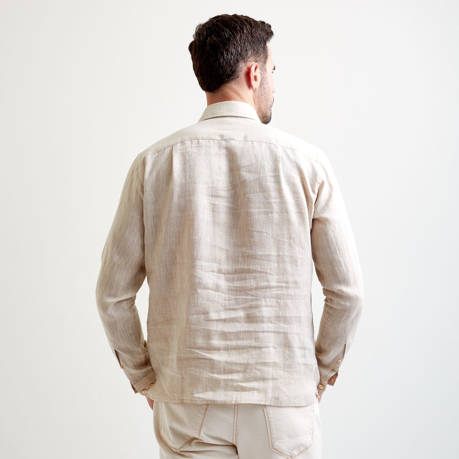 Newport Italian Linen Two-Pocket Shirt