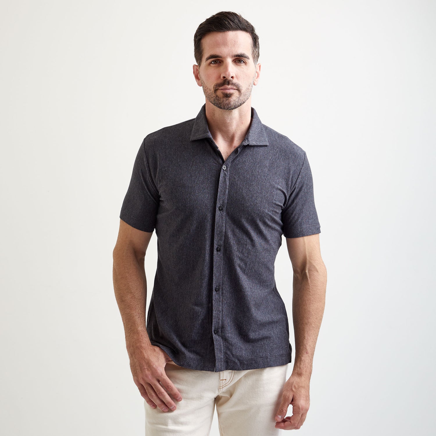 Bay Club Knit Sport Shirt