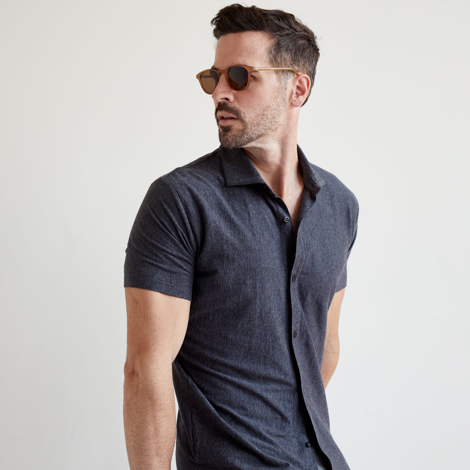 Bay Club Knit Sport Shirt