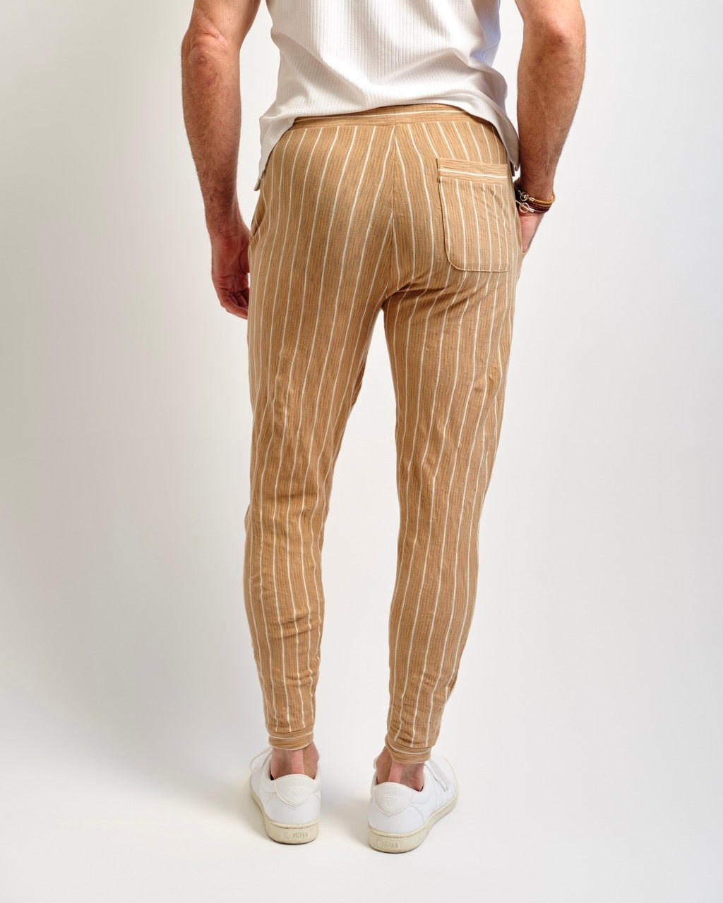 Ocean Beach Seersucker Drawstring Pant