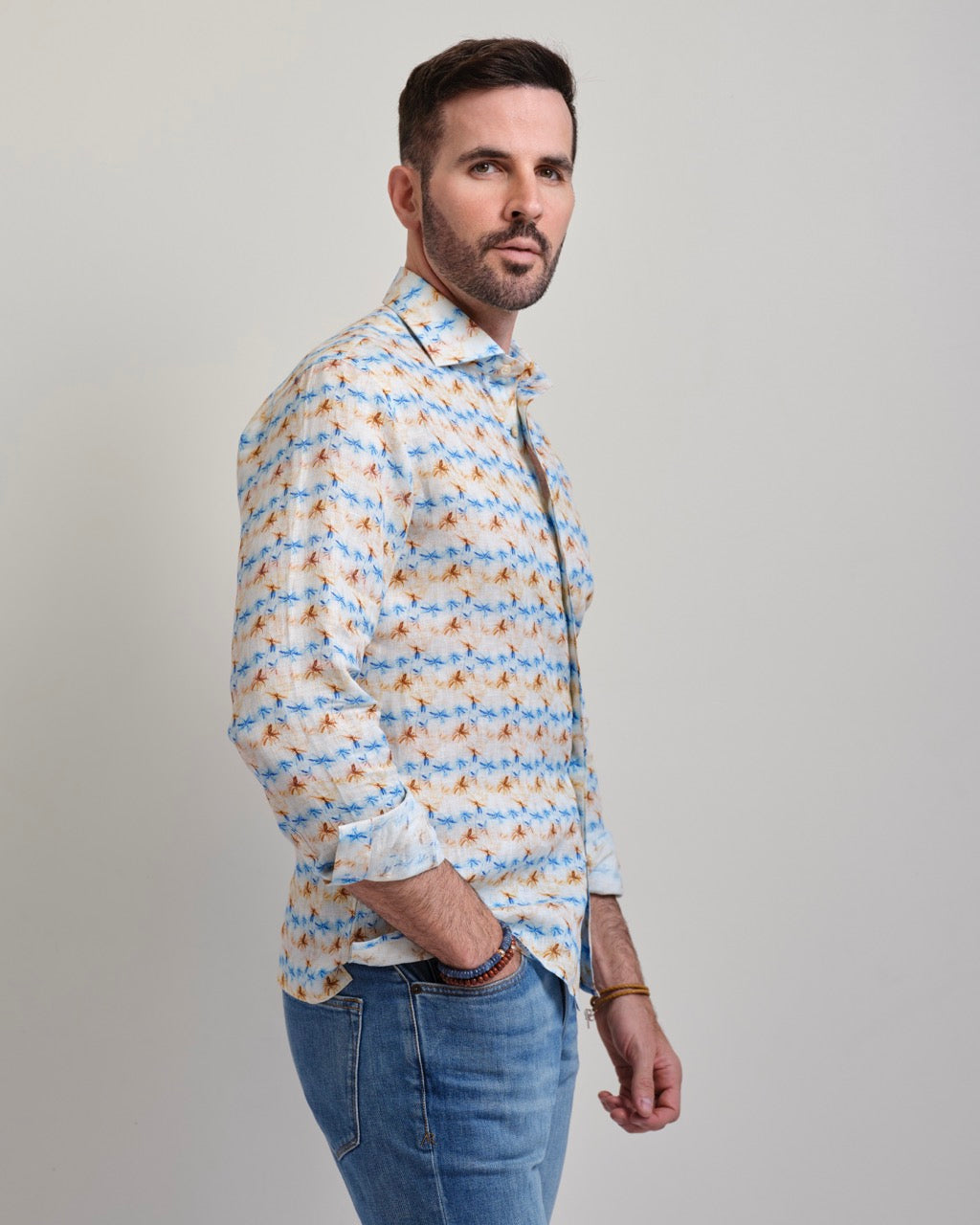 Palm Springs Long Sleeve Sports Shirt