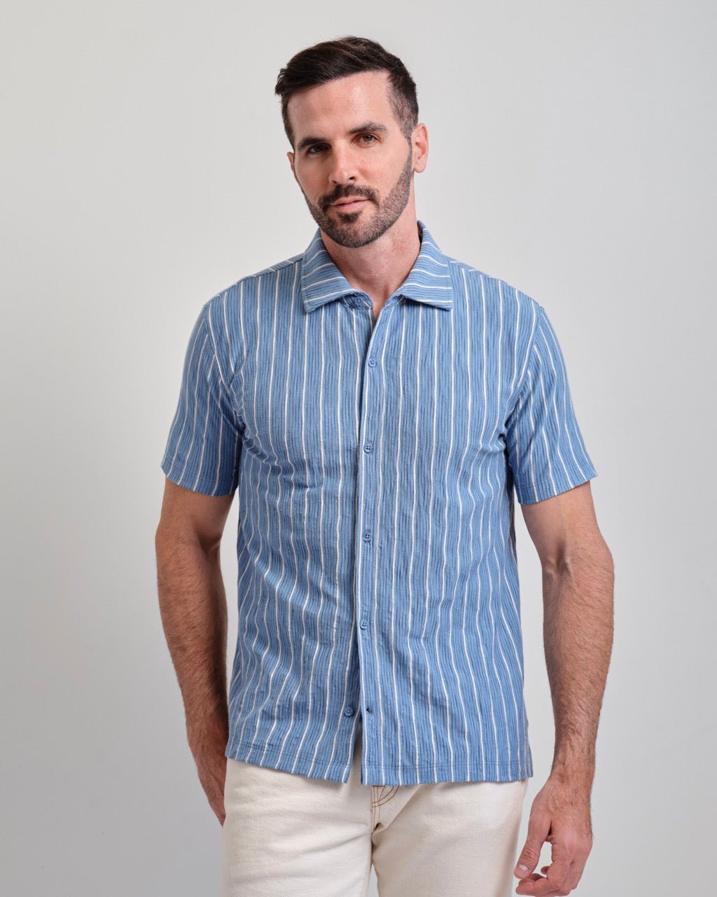 Santa Cruz Seersucker Short Sleeve Shirt