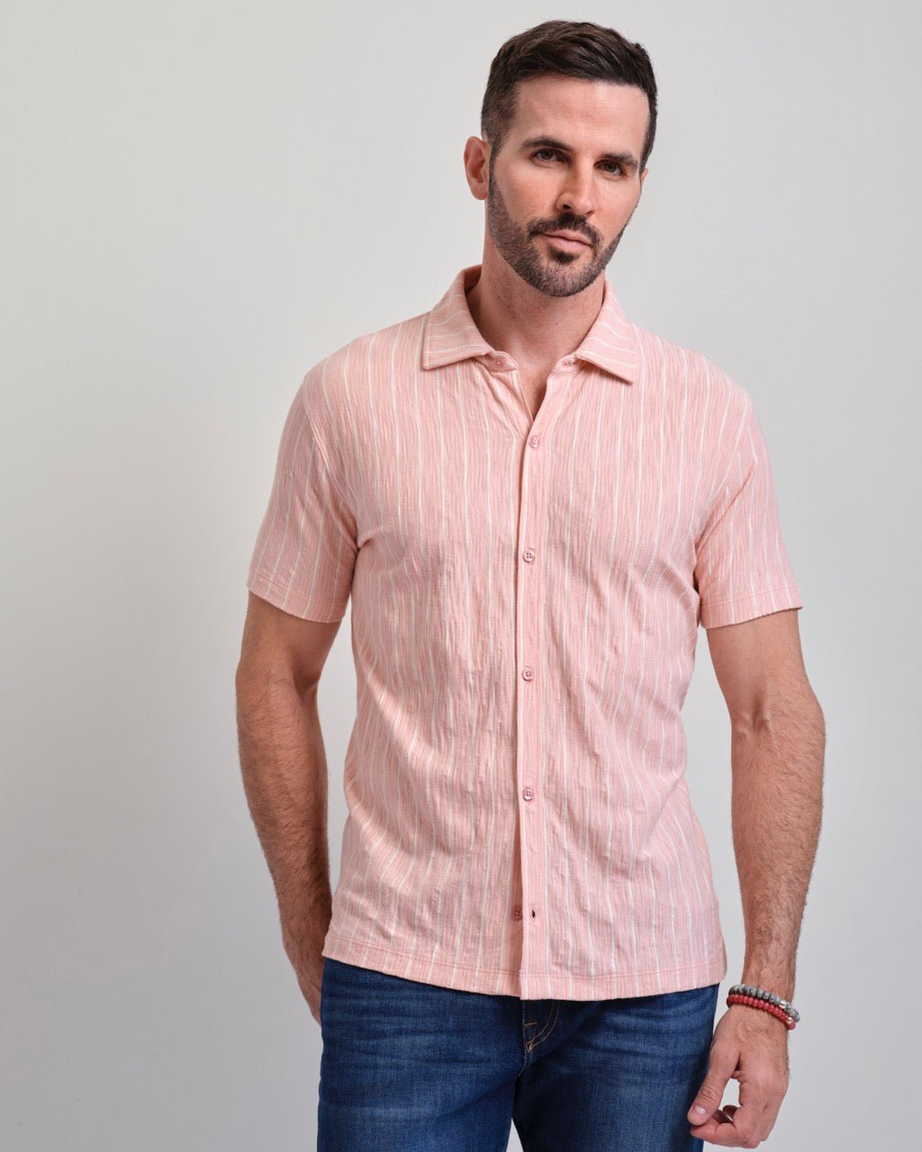 Santa Cruz Seersucker Short Sleeve Shirt