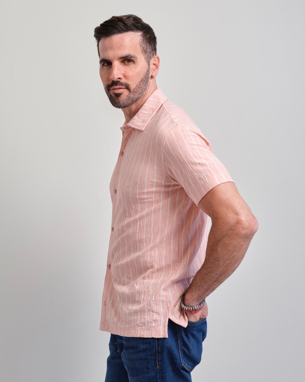 Santa Cruz Seersucker Short Sleeve Shirt