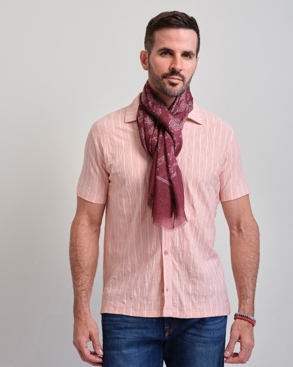 Santa Cruz Seersucker Short Sleeve Shirt