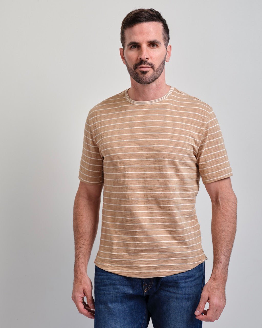 Malibu Point Seersucker Short Sleeve Crew Neck
