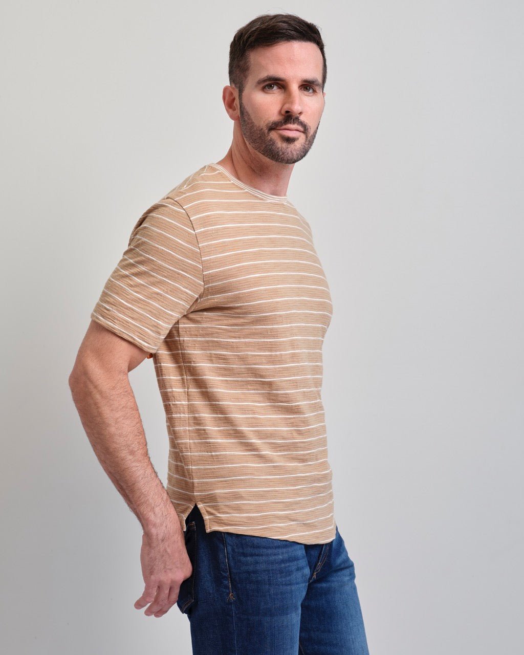 Malibu Point Seersucker Short Sleeve Crew Neck