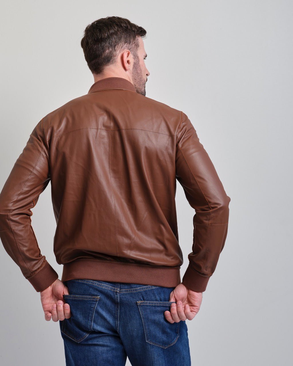 Pasadena Reversible Lambskin Windbreaker