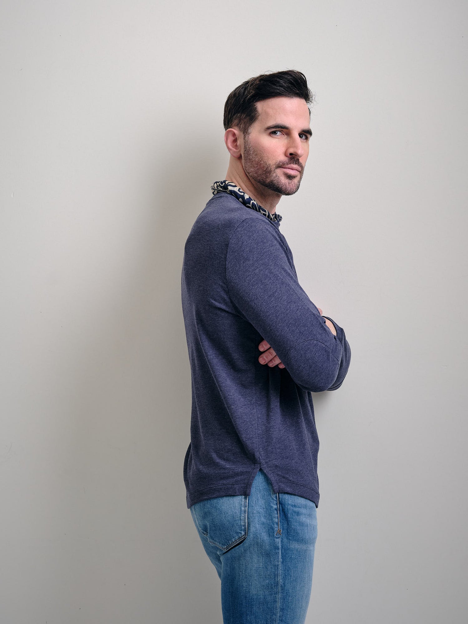 Kipa Long Sleeve Pique Crew