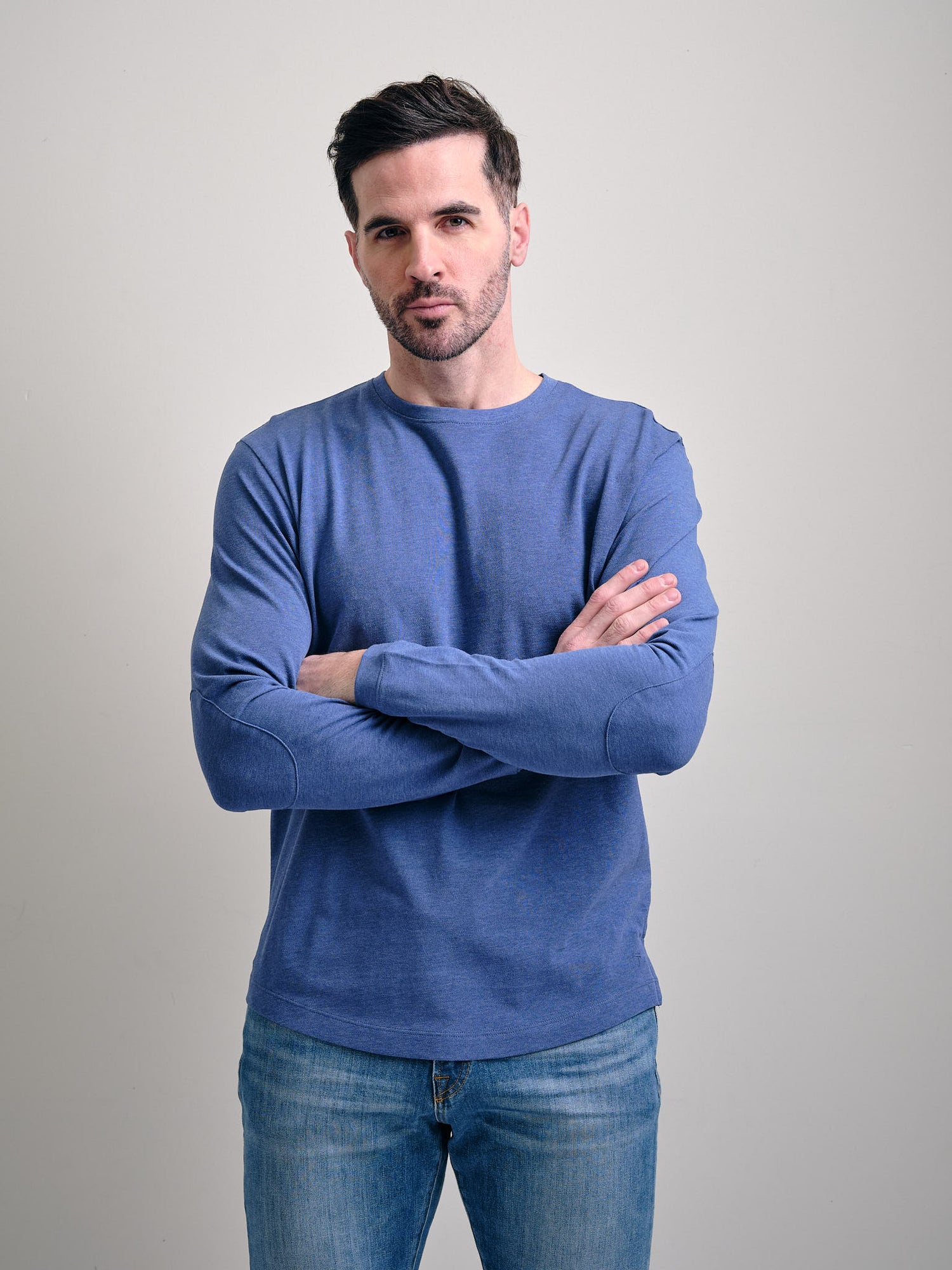 Kipa Long Sleeve Pique Crew