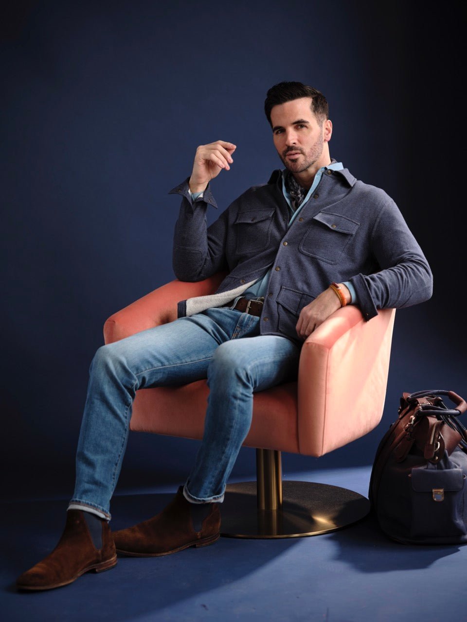 Ridgecrest Knit Safari Jacket