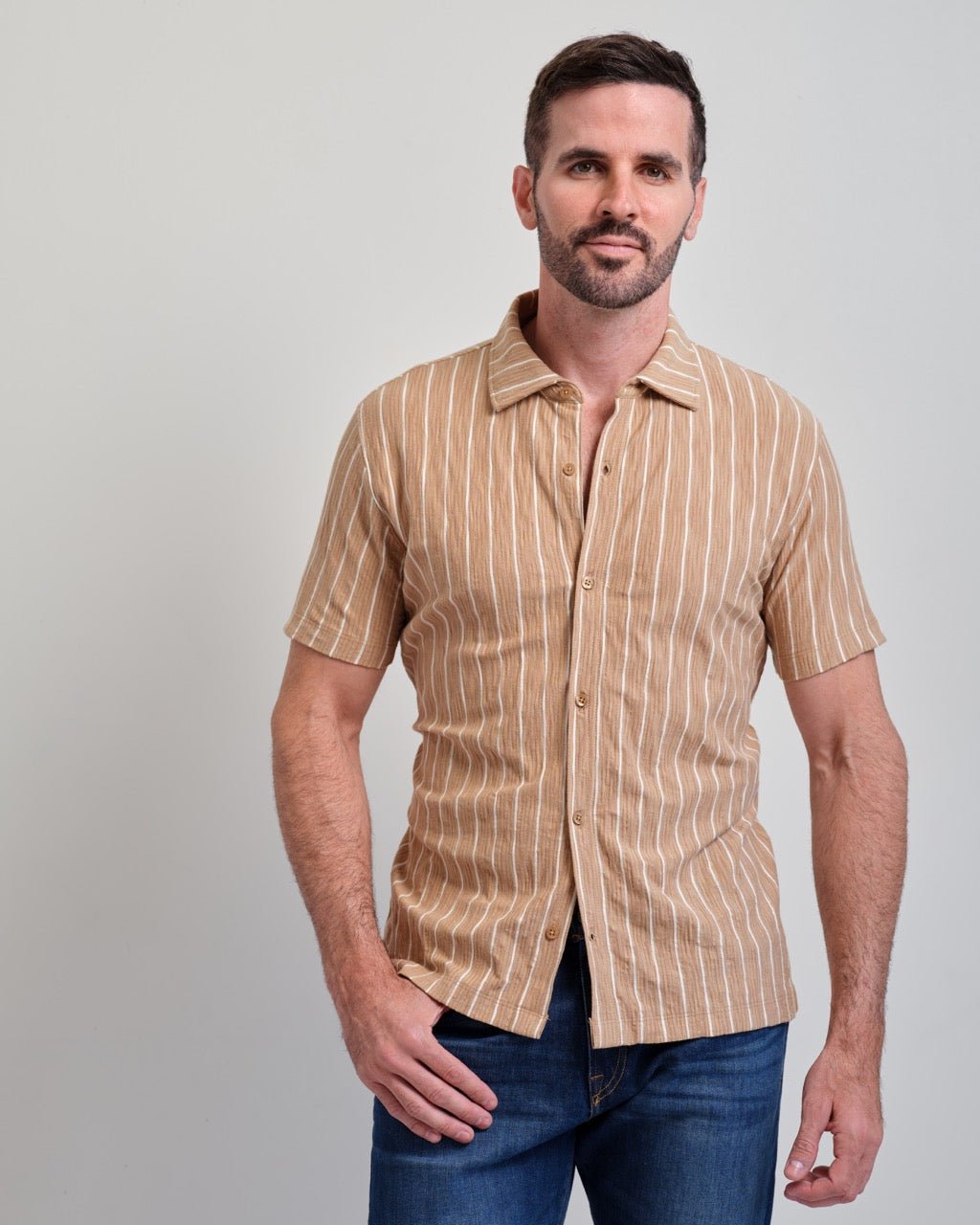 Santa Cruz Seersucker Short Sleeve Shirt