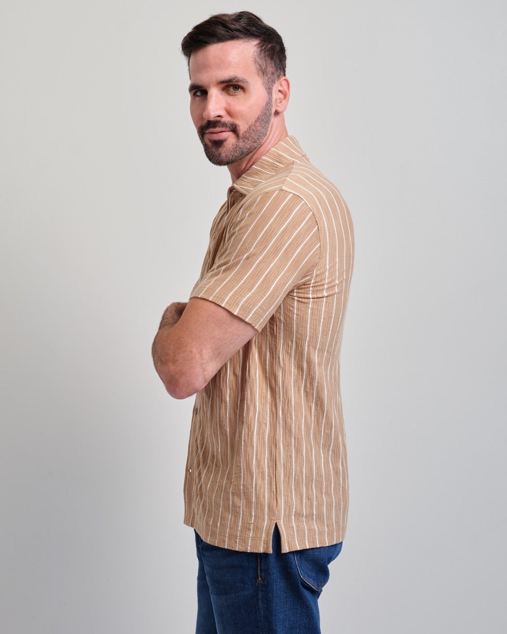 Santa Cruz Seersucker Short Sleeve Shirt