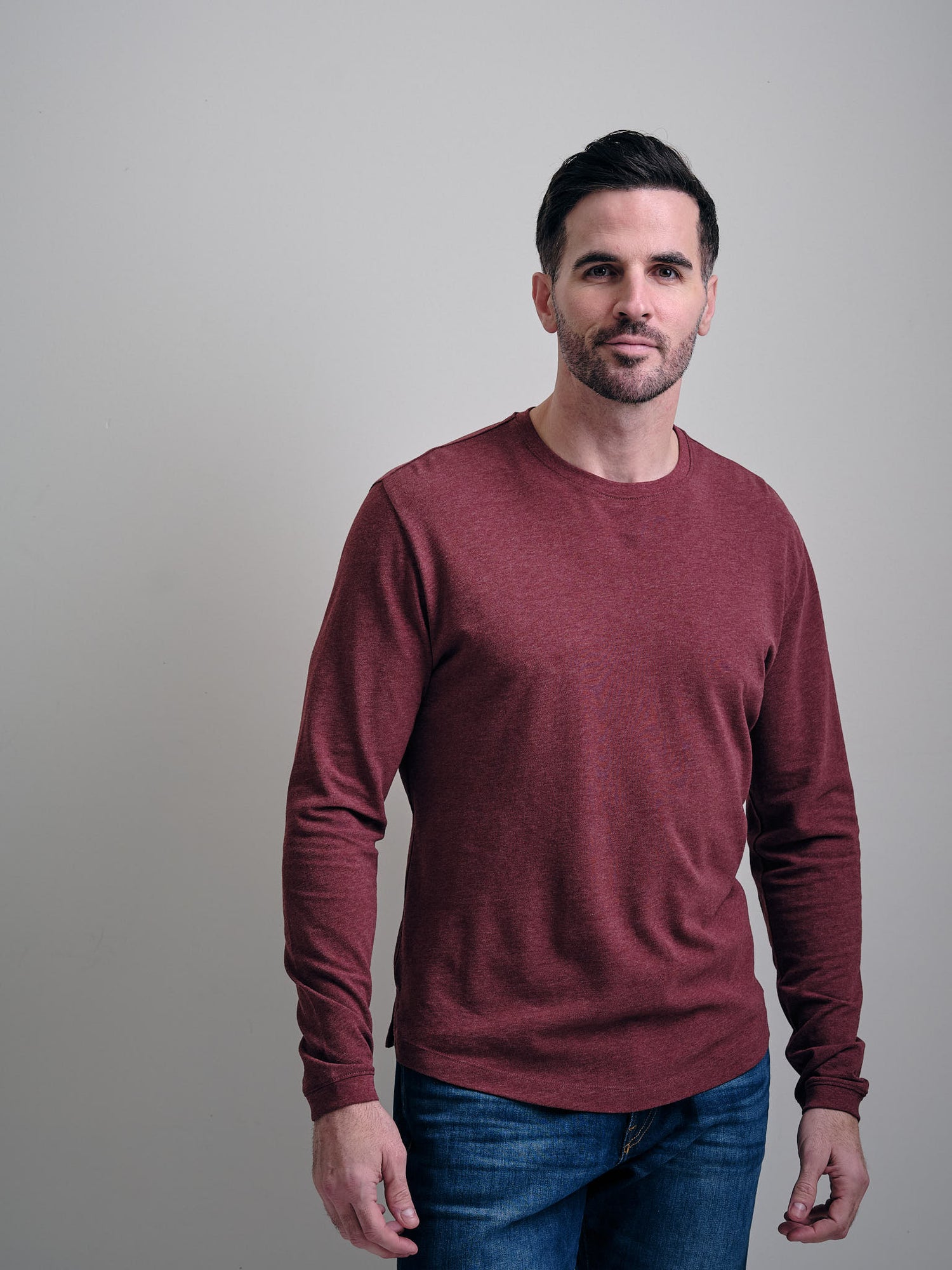 Kipa Long Sleeve Pique Crew