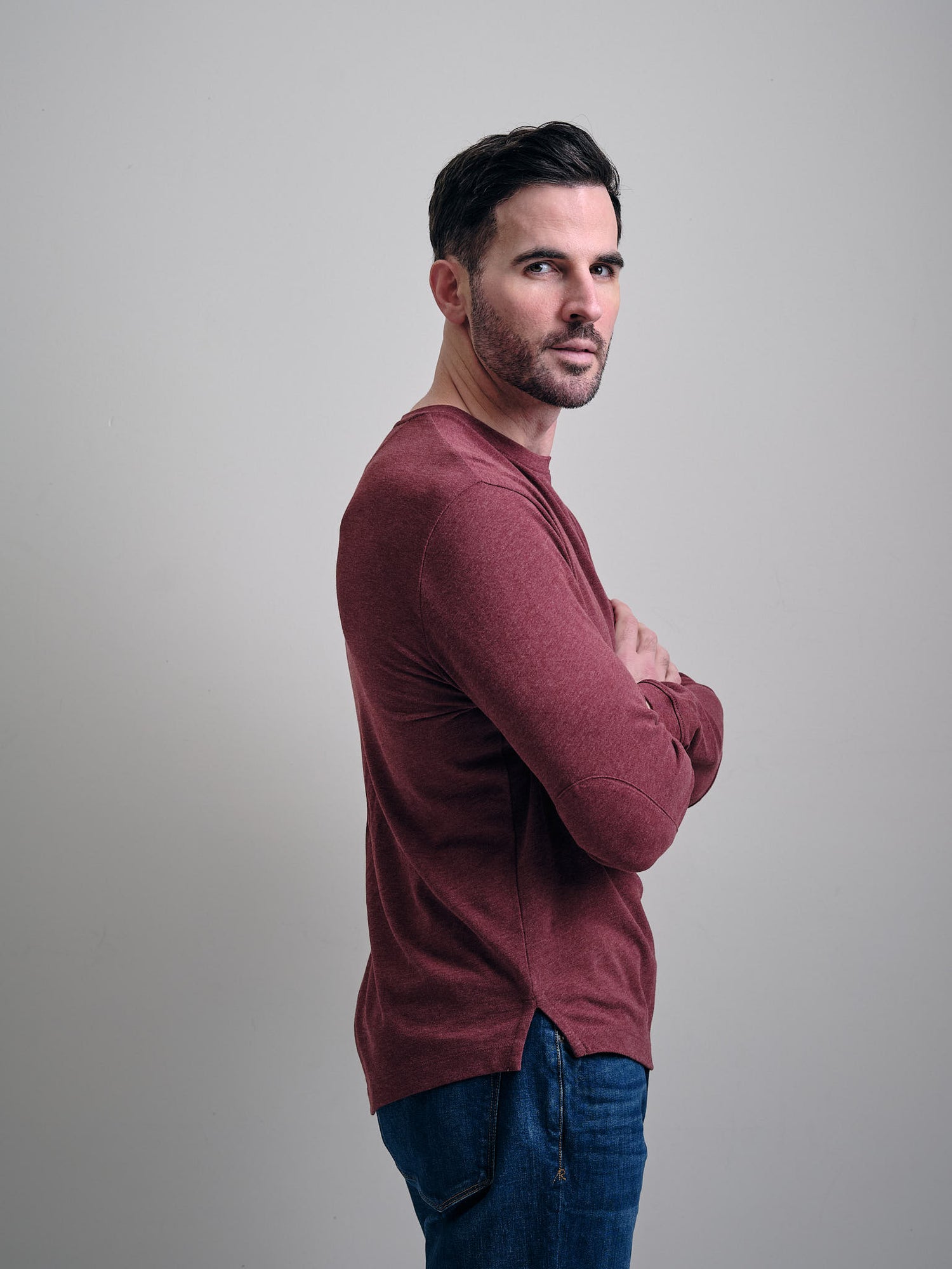 Kipa Long Sleeve Pique Crew