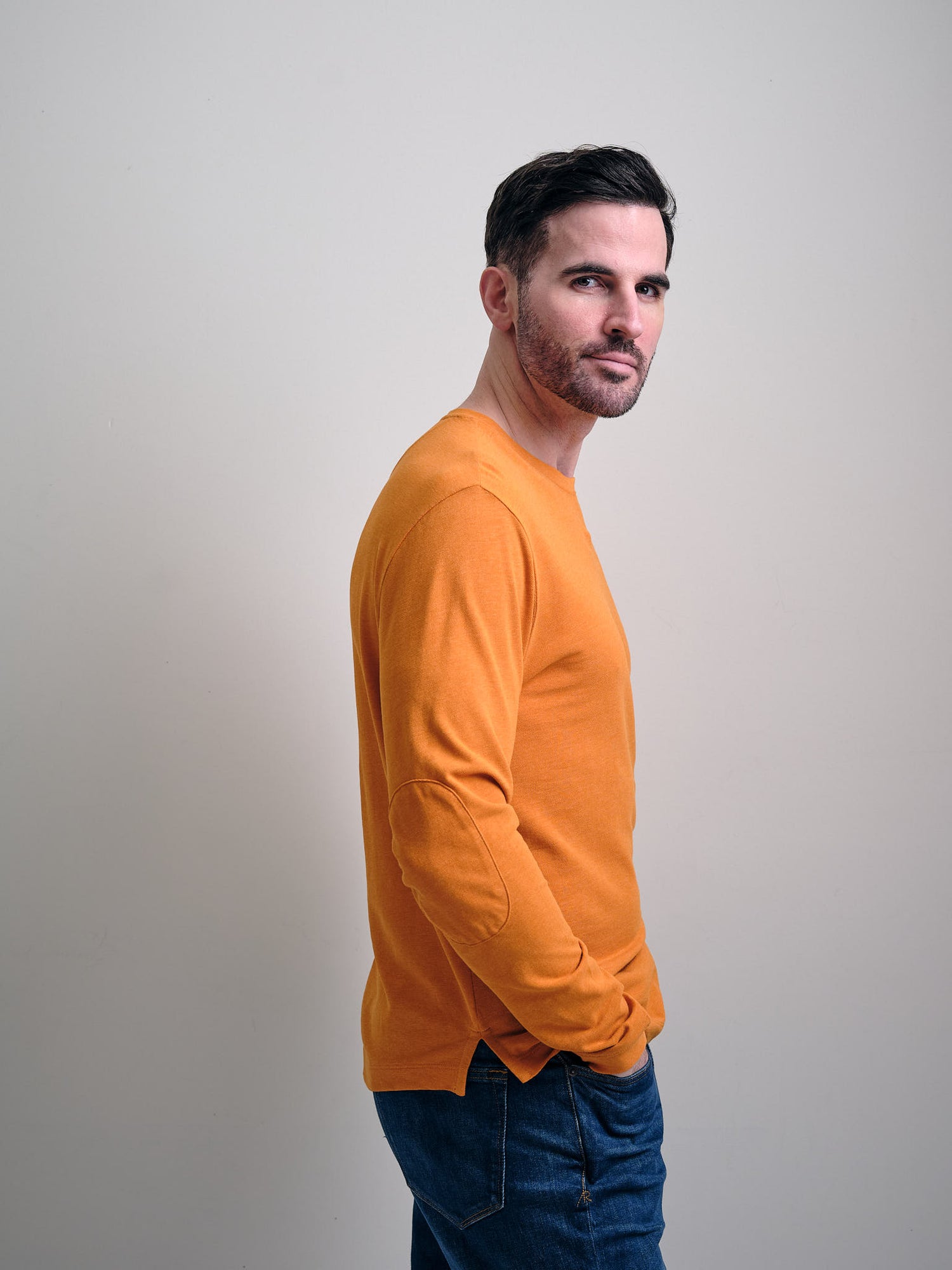 Kipa Long Sleeve Pique Crew