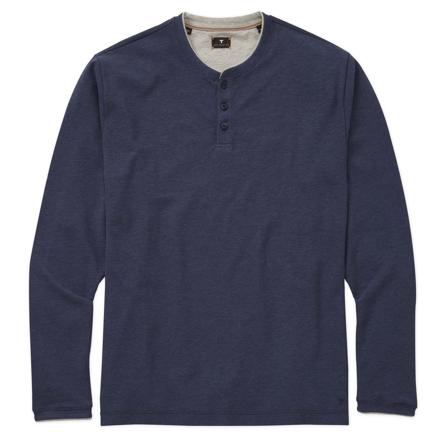 Kipa Long Sleeve Pique Henley