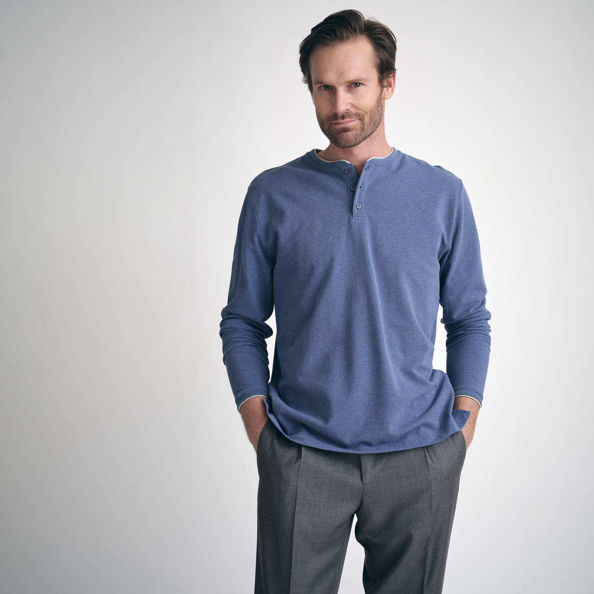 Kipa Pique Henley