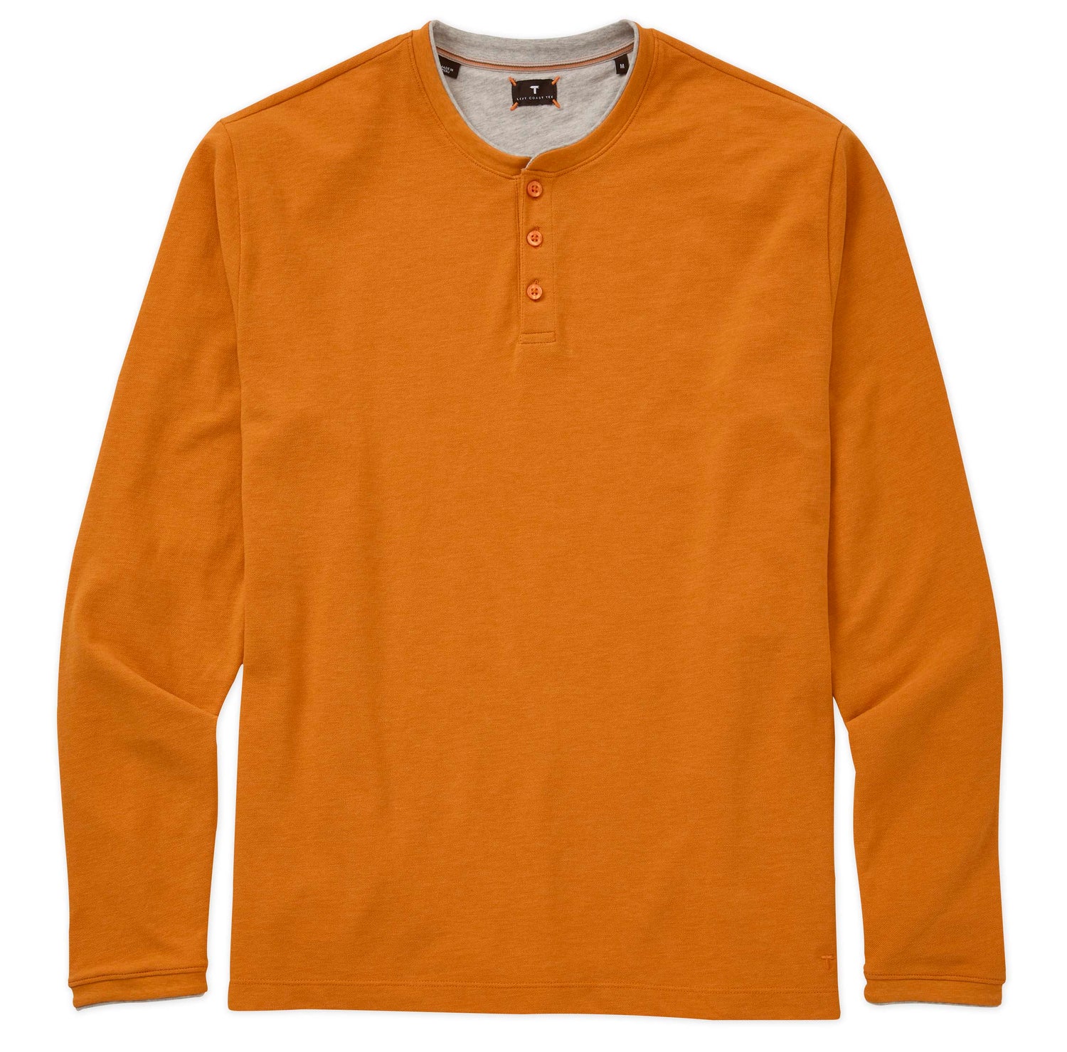 Kipa Long Sleeve Pique Henley