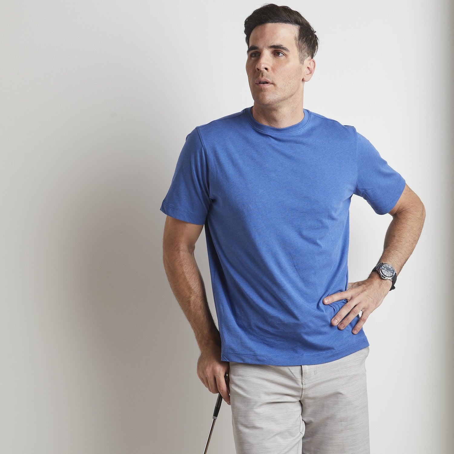 Melange A12 Short Sleeve Crewneck