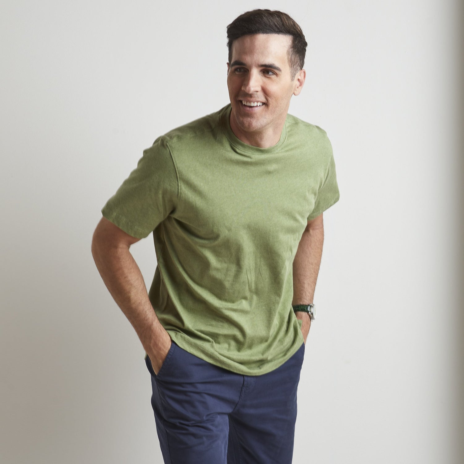 Melange A12 Short Sleeve Crewneck