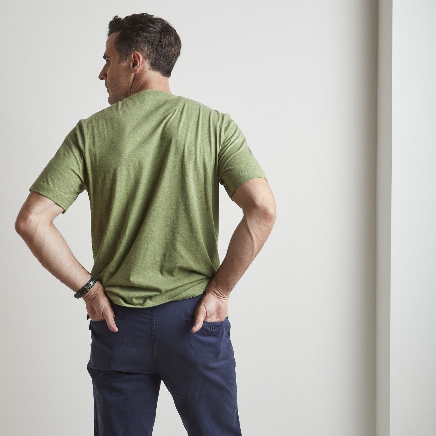 Melange A12 Short Sleeve Crewneck