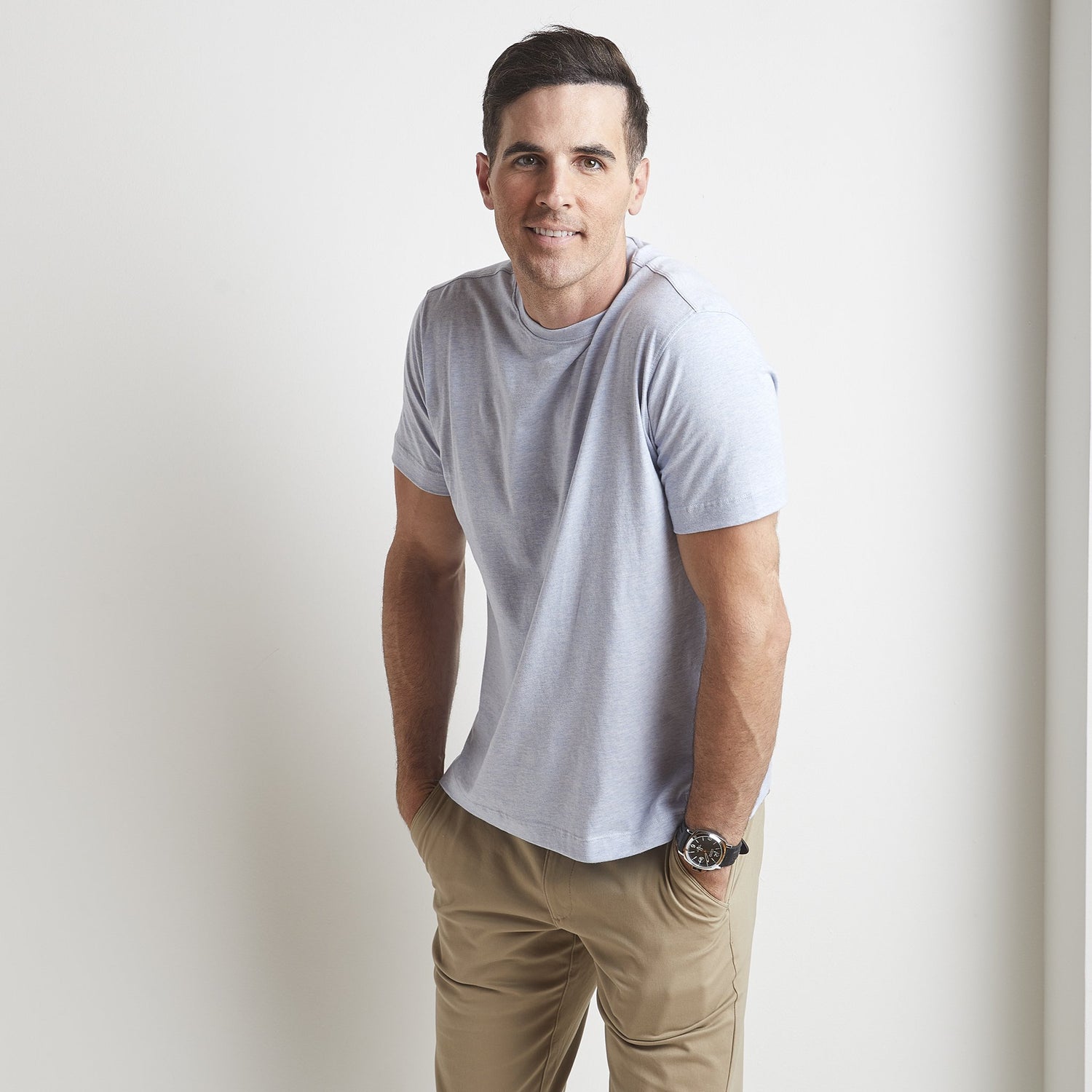 Melange A12 Short Sleeve Crewneck