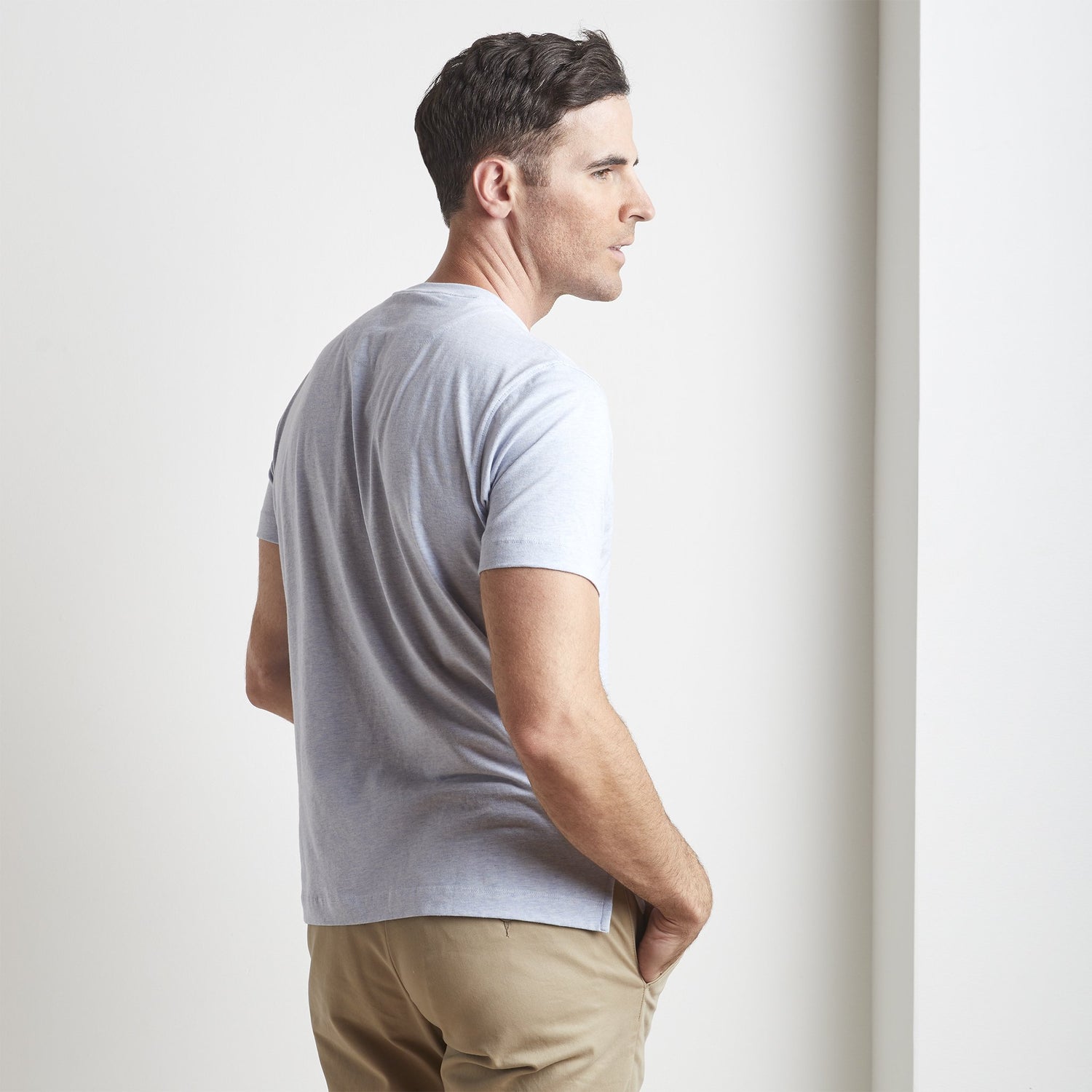 Melange A12 Short Sleeve Crewneck