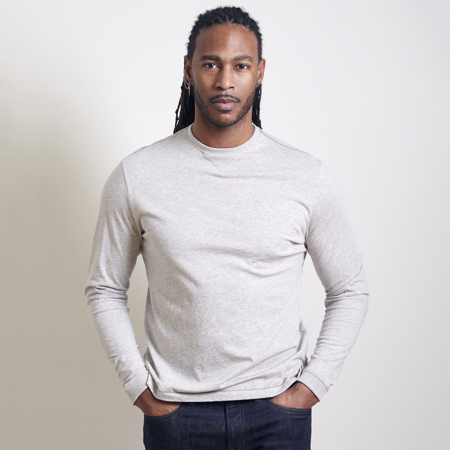 Malibu Crew Long Sleeve Crew Neck