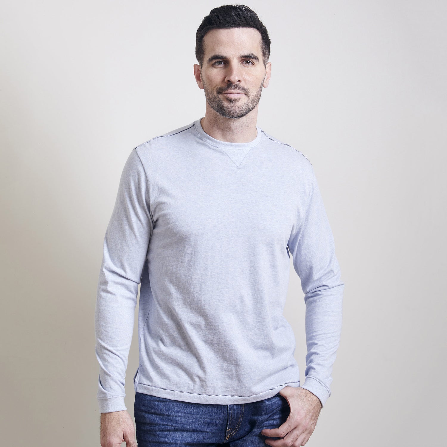 Malibu Crew Long Sleeve Crew Neck
